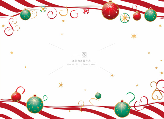 圣诞边框装饰圣诞树圣诞老人可爱卡插画背景 圣诞边框装饰圣诞树圣诞老人可爱卡插画背景