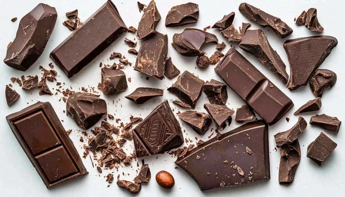 黑巧巧克力美味美食摄影图 黑巧巧克力美味美食摄影图