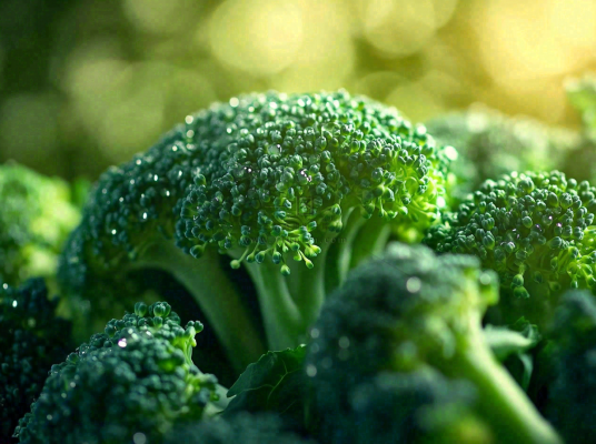 西兰花蔬菜绿色营养摄影图