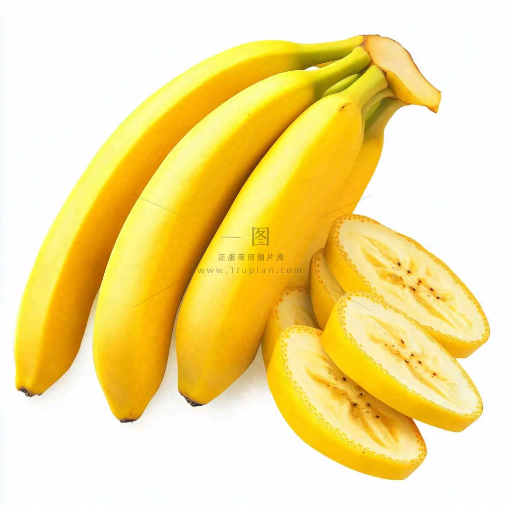 香蕉成熟水果摄影图
