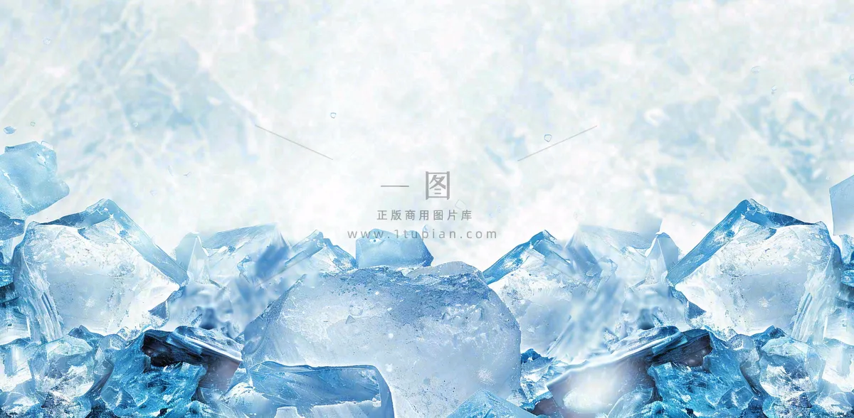 冰冻预警暴雪预警通知公告背景