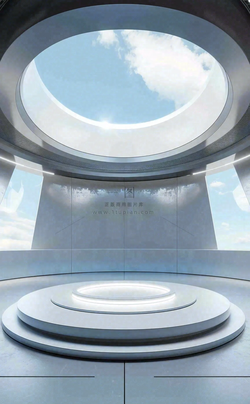 数码科技线光几何背景