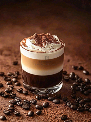雪顶咖啡拿铁饮品摄影图 雪顶咖啡拿铁饮品摄影图