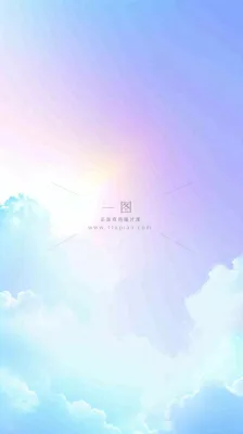 自然紫蓝色天空云层云彩漂浮浪漫阳光摄影