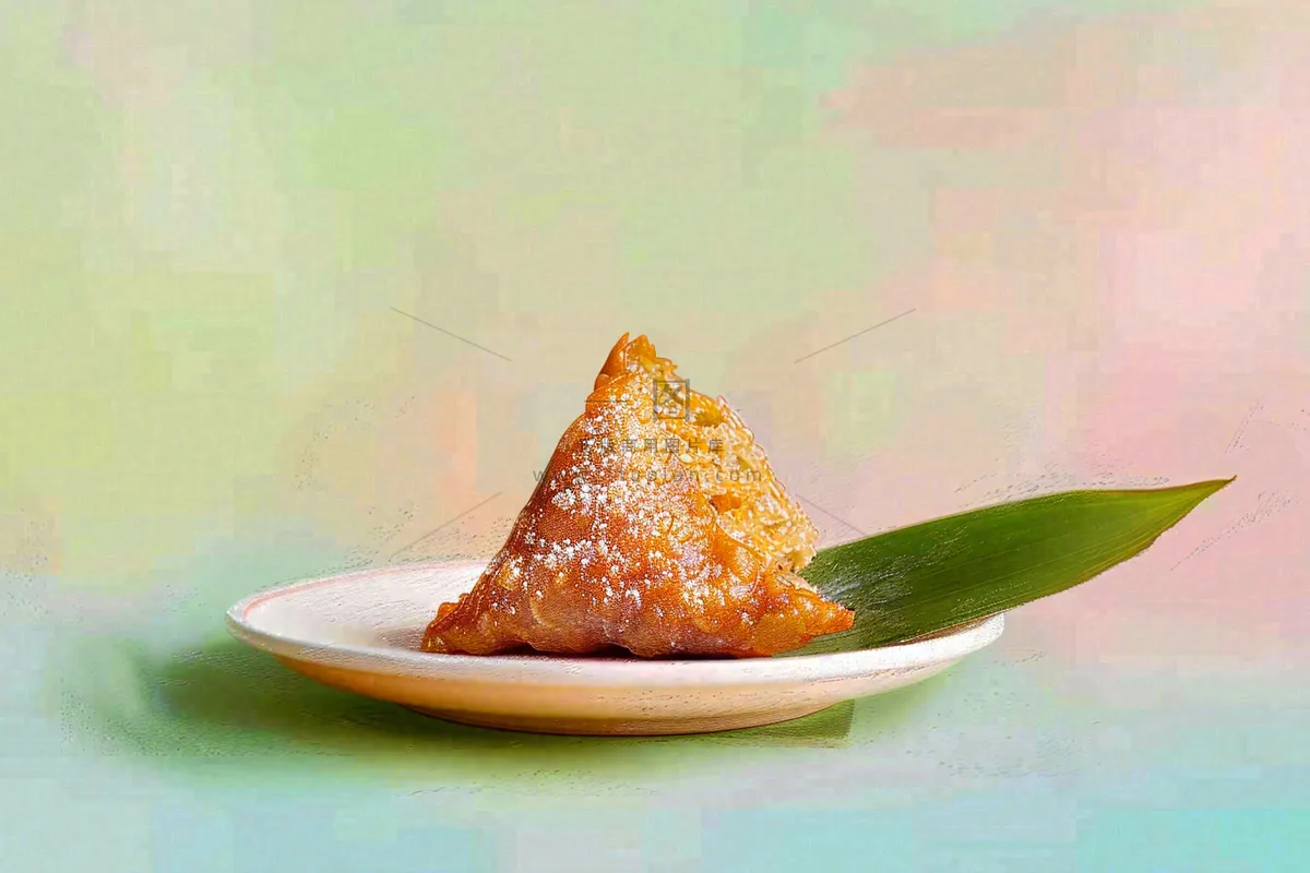 端午节美食粽子食物背景 摄影图