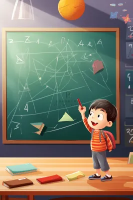 课室清新学习儿童背景 课室清新学习儿童背景