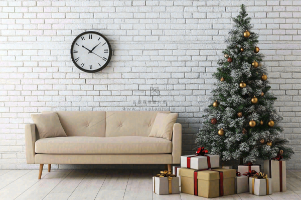 圣诞节室内装饰节日氛围摄影图 圣诞节室内装饰节日氛围摄影图