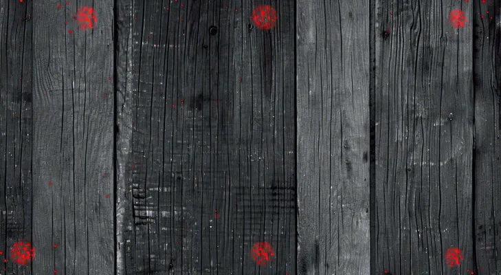 木质桌板材质背景，黑灰色