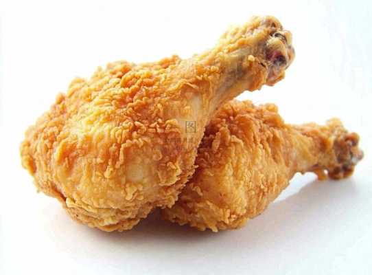 炸鸡腿炸鸡美食摄影图