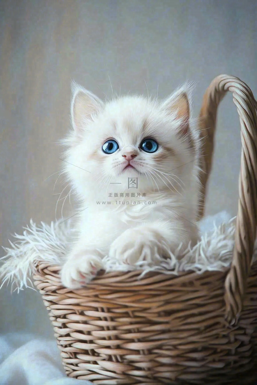 萌宠宠物猫咪动物可爱摄影图