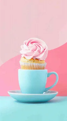 面包蛋糕甜点美食摄影图