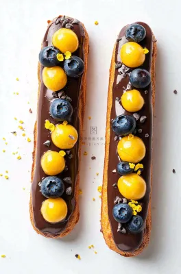 巧克力面包蛋糕美食摄影图 巧克力面包蛋糕美食摄影图