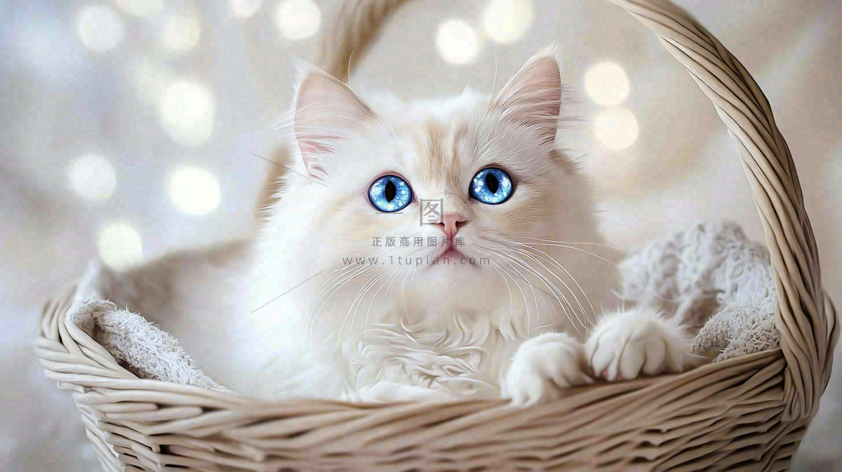 萌宠宠物猫咪动物可爱摄影图