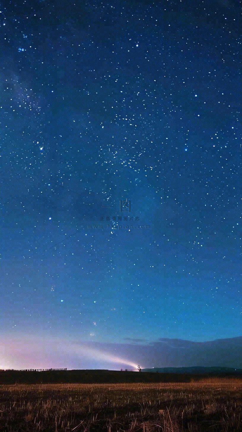 晚安温馨励志摄影图