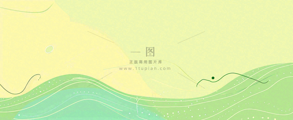 绿色清新条纹波浪简约背景 绿色清新条纹波浪简约背景