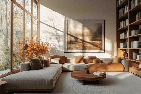 家装家居设计简约风室内装修摄影图