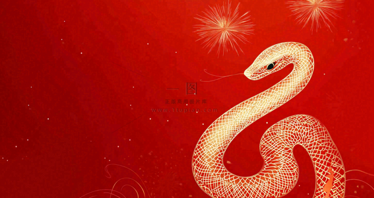蛇年春节新年背景 蛇年春节新年背景