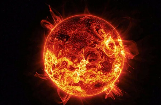 高温预警通知公告背景 高温预警通知公告背景