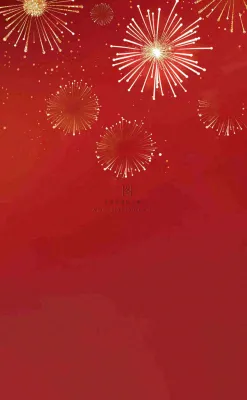 新年红色背景燃放烟花喜庆庆祝元旦背景 新年红色背景燃放烟花喜庆庆祝元旦背景
