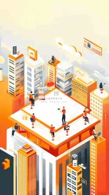 贷款业务借贷金融理财背景